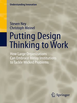 cover image of Putting Design Thinking to Work